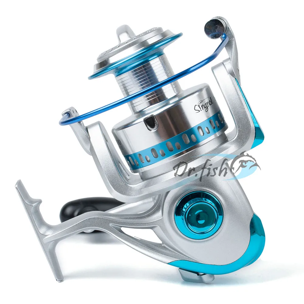11000 Spinning Reel Saltwater Metal Spool Fishing Heavy Duty 9+1BB Big Game Marlin Catfish Left/Right Hand Surfcasting
11000 Spinning Reel Saltwater Metal Spool Fishing Heavy Duty 9+1BB Big Game Marlin Catfish Left/Right Hand Surfcasting