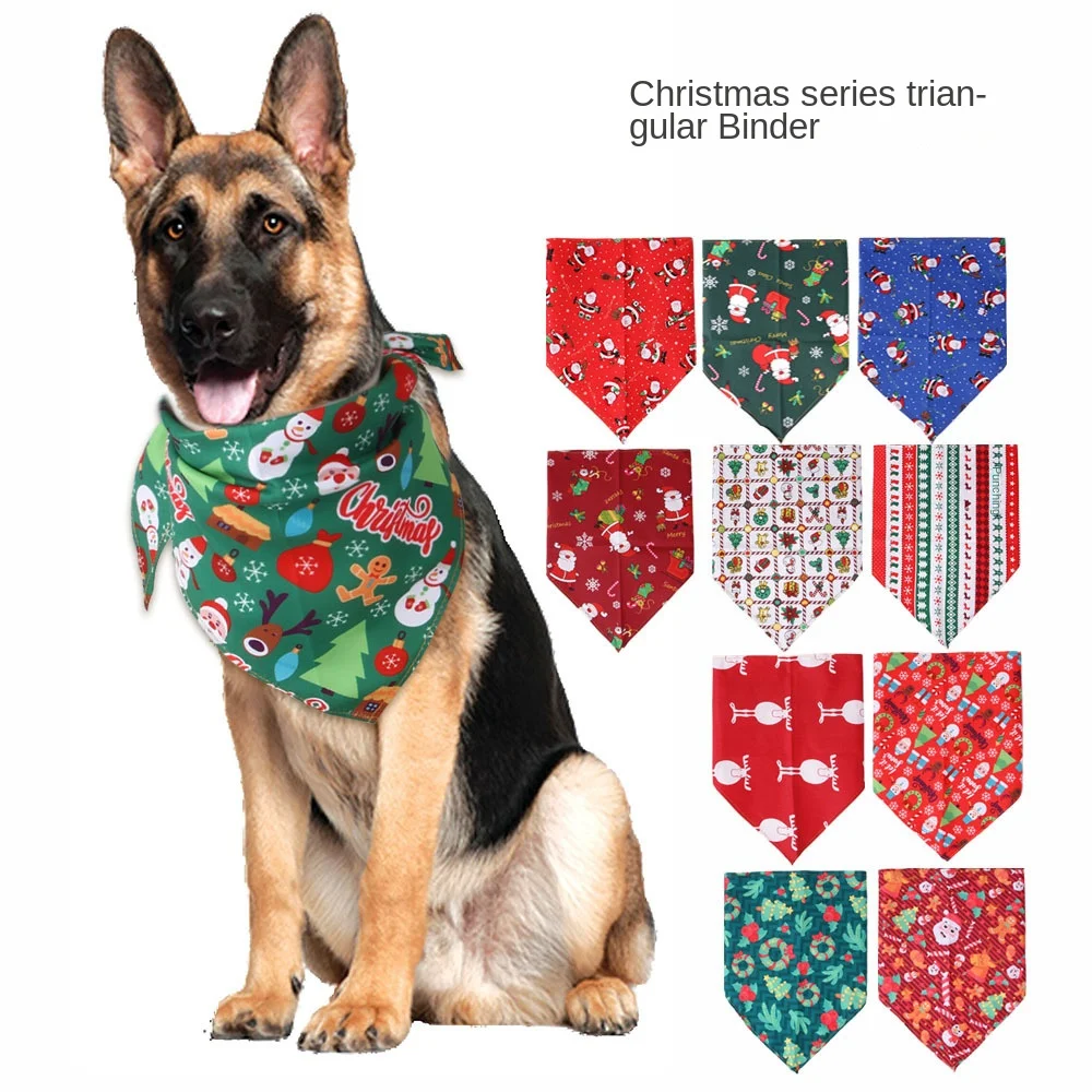 2023 Christmas Pet Dog Triangular Bandage Saliva Scarf New Year Triangle Scarf Xmas Dress Up Gift Dog Birthday Cat Accessories
2023 Christmas Pet Dog Triangular Bandage Saliva Scarf New Year Triangle Scarf Xmas Dress Up Gift Dog Birthday Cat Accessories