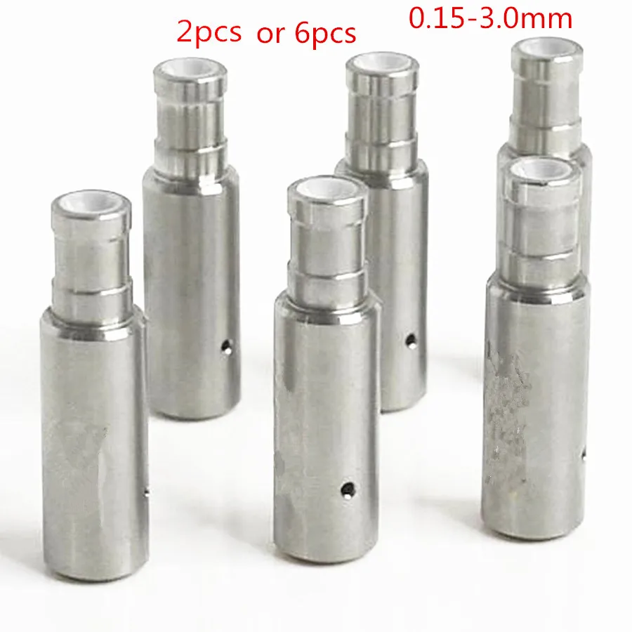 6pc/2pc Drilling EDM Machine Guide Z140D 0.3-1.6mm Tube Guide 6x8x30mm White Ceramic Guide Drill Guide diamond nozzle
6pc/2pc Drilling EDM Machine Guide Z140D 0.3-1.6mm Tube Guide 6x8x30mm White Ceramic Guide Drill Guide diamond nozzle