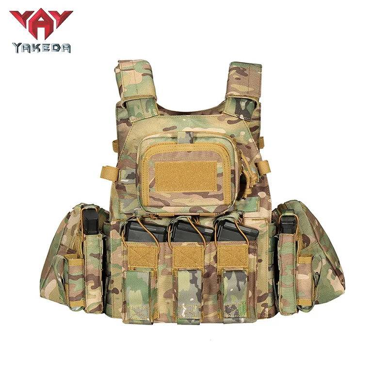 YAKEDA уличный тактический жилет многофункциональный Cs Расширенная защитная одежда спортивный боевой жилет Cs полевое снаряжение
YAKEDA уличный тактический жилет многофункциональный Cs Расширенная защитная одежда спортивный боевой жилет Cs полевое снаряжение