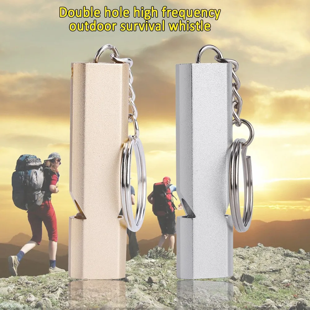 2 Colors Outdoor Whistle Emergency Survival SOS Multifunctional Whistle Portable Aluminium Alloy Outdoor Tool Parts
2 Colors Outdoor Whistle Emergency Survival SOS Multifunctional Whistle Portable Aluminium Alloy Outdoor Tool Parts