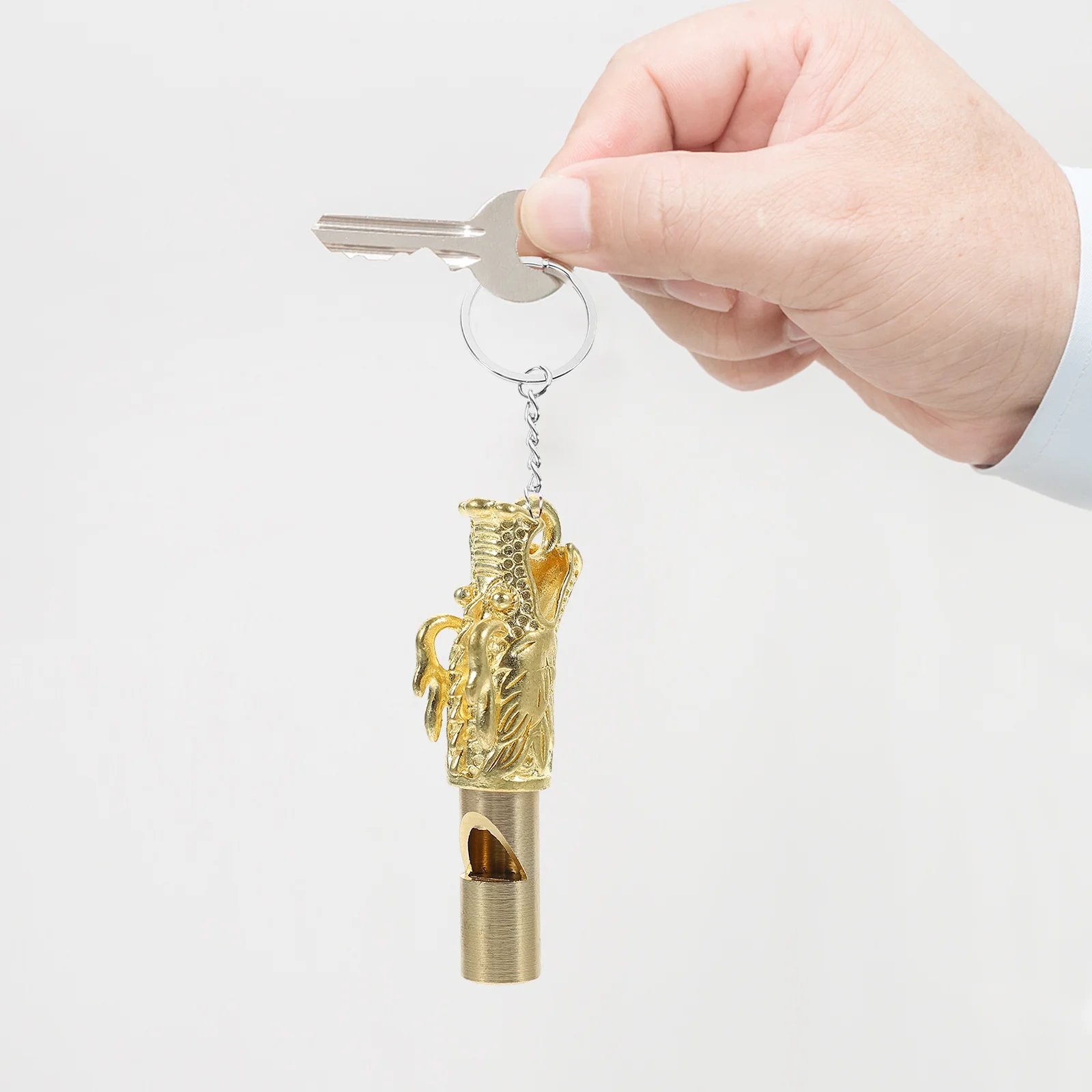 Emergency Whistle Teacher Camping Supply Delicate Hiking Portable Brass Keychain Outdoor Accessory Vintage
Emergency Whistle Teacher Camping Supply Delicate Hiking Portable Brass Keychain Outdoor Accessory Vintage