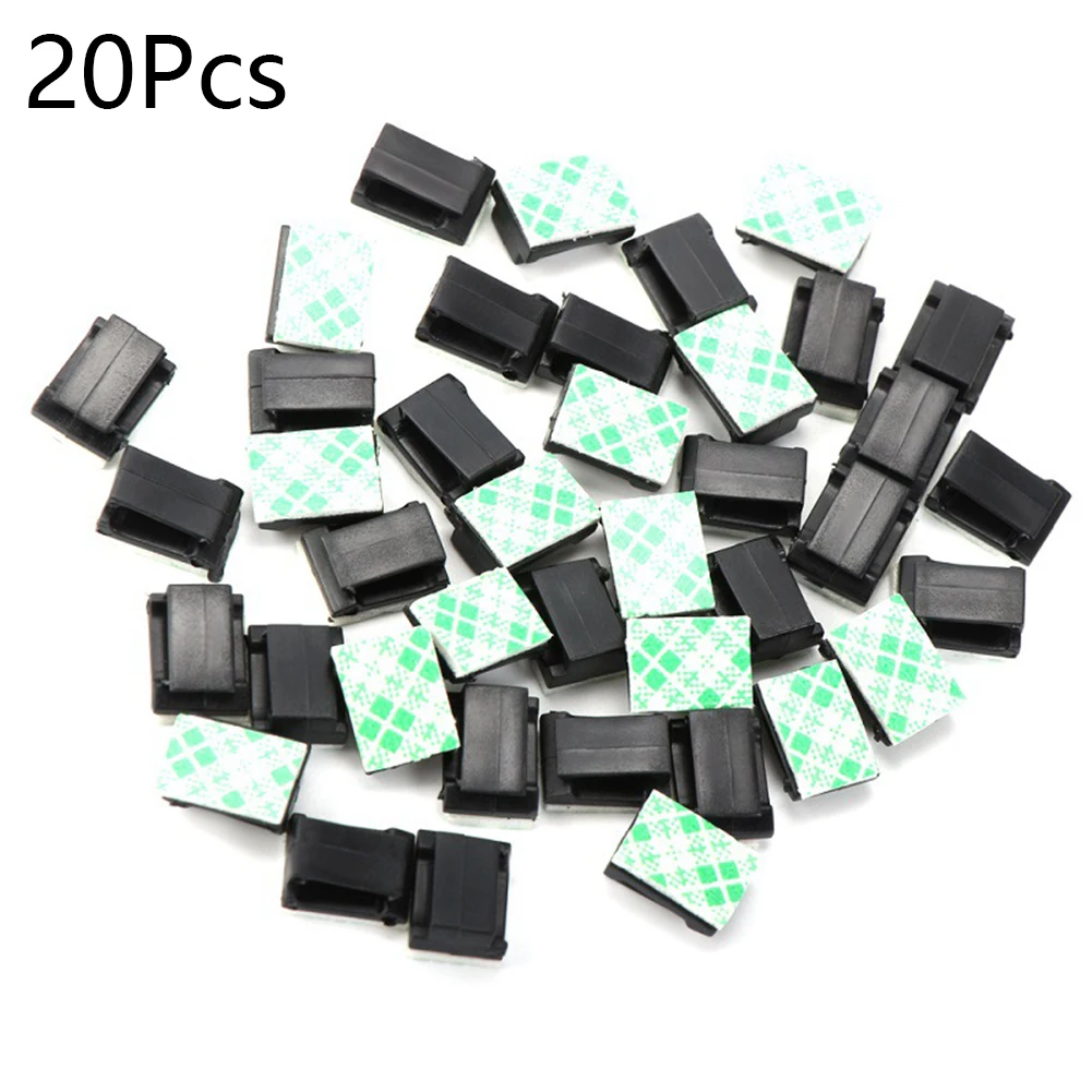 20 PCS Cable Holder Self-adhesive Cable Clip Mounting Clip Black And White Cable Clip Optical Fiber Cable Fixed Clip
20 PCS Cable Holder Self-adhesive Cable Clip Mounting Clip Black And White Cable Clip Optical Fiber Cable Fixed Clip