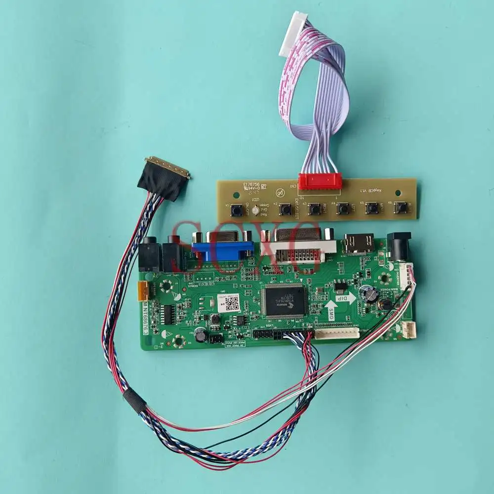 DIY Kit Fit LP173WD1-TLD2 Display LCD Controller Board Notebook Panel 17.3" 1600*900 60Hz LVDS 40 Pin HDMI-Compatible DVI VGA
DIY Kit Fit LP173WD1-TLD2 Display LCD Controller Board Notebook Panel 17.3" 1600*900 60Hz LVDS 40 Pin HDMI-Compatible DVI VGA