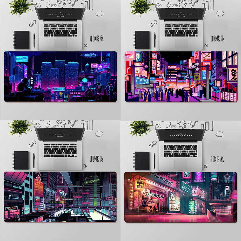 Коврик для мыши в японском стиле аниме «город», большой игровой компьютерный коврик для мыши, XXL, клавиатура, Настольный коврик
Коврик для мыши в японском стиле аниме «город», большой игровой компьютерный коврик для мыши, XXL, клавиатура, Настольный коврик