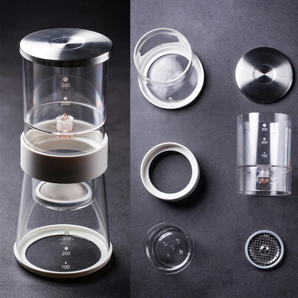 Stainless Steel Ice Drip Coffee Pot Portable Cold Brew Coffee Maker Adjustable Flow Brew Pots Coffee Brewer Espresso Coffeeware
Stainless Steel Ice Drip Coffee Pot Portable Cold Brew Coffee Maker Adjustable Flow Brew Pots Coffee Brewer Espresso Coffeeware