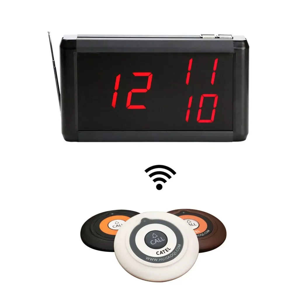 Catel wireless paging system / vibrators for restaurants LED display receiver fast food restaurant pager system
Catel wireless paging system / vibrators for restaurants LED display receiver fast food restaurant pager system