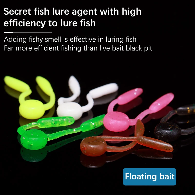 20 шт., мягкие силиконовые рыболовные приманки, 3,3 см 
20 шт., мягкие силиконовые рыболовные приманки, 3,3 см