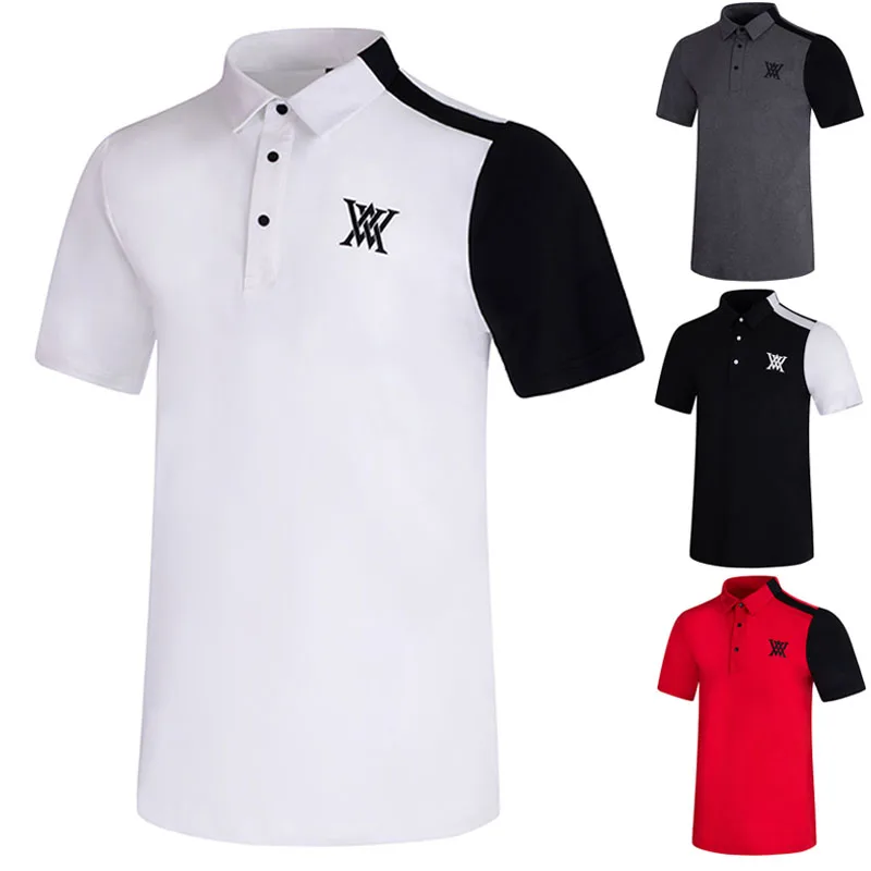 Embroidered logo men's golf T-shirt summer sports golf clothing short sleeved shirt men's slim fitting breathable polo shirt
Embroidered logo men's golf T-shirt summer sports golf clothing short sleeved shirt men's slim fitting breathable polo shirt