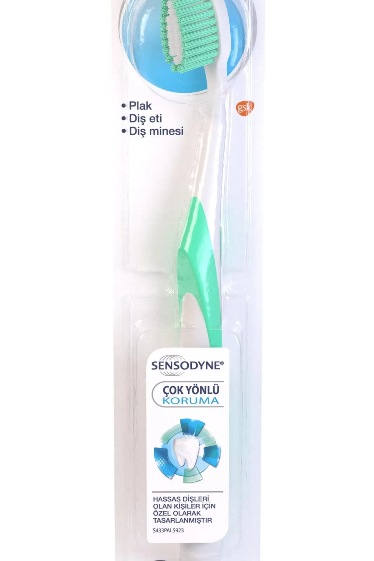 Бренд: Sensodyne, универсальная защитная зубная щетка-средняя Категория: ручная зубная щетка
Бренд: Sensodyne, универсальная защитная зубная щетка-средняя Категория: ручная зубная щетка