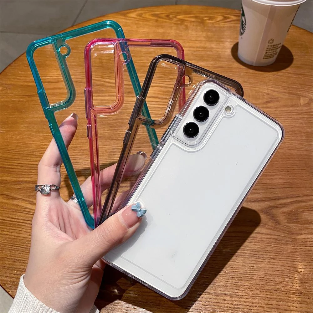 Transparent Shockproof Case for Samsung S22 S21 FE Plus Ultra A22 5G A12 A32 A52 A72 4G A42 A33 A53 A73 A13 Crystal Cover
Transparent Shockproof Case for Samsung S22 S21 FE Plus Ultra A22 5G A12 A32 A52 A72 4G A42 A33 A53 A73 A13 Crystal Cover