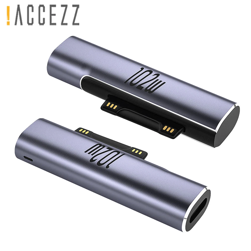! ACCEZZ 102W USB C Женский адаптер 6.8A PD Быстрая зарядка для Microsoft Surface Pro 3 4 5 6 7 GO Book 1 2 Type C разъем питания 
! ACCEZZ 102W USB C Женский адаптер 6.8A PD Быстрая зарядка для Microsoft Surface Pro 3 4 5 6 7 GO Book 1 2 Type C разъем питания