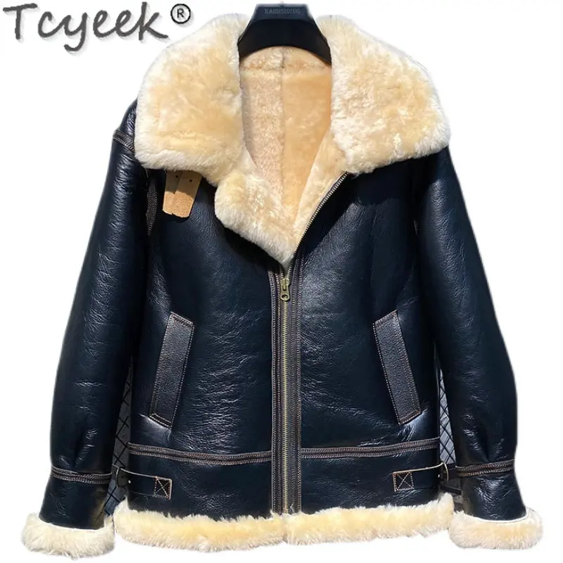 Tcyeek Natural Fur Coat Leather Jacket Men Winter Genuine Sheepskin Fur Coats Thickened Warm Men Clothing Real Leather Jackets
Tcyeek Natural Fur Coat Leather Jacket Men Winter Genuine Sheepskin Fur Coats Thickened Warm Men Clothing Real Leather Jackets