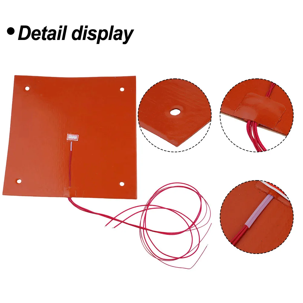 110-220V Silicone Heating Pad 310x310mm 750W CR-10 Easy installation For Creality Printer Replacement Convenient
110-220V Silicone Heating Pad 310x310mm 750W CR-10 Easy installation For Creality Printer Replacement Convenient