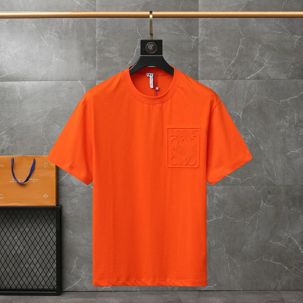 2023 spring and summer new trendy brand Raised Solid Letter LOGO round neck simple letter short-sleeved T-shirt men/women T-shir
2023 spring and summer new trendy brand Raised Solid Letter LOGO round neck simple letter short-sleeved T-shirt men/women T-shir