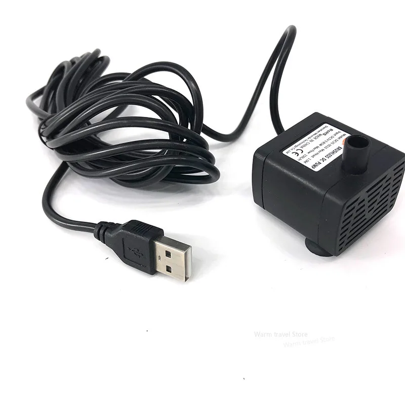 150L/H USB Small Water Pump DC 5V Mini Micro Water Pump Brushless Water Pump Fish Tank Water Pump USB Submersible Water Pump
150L/H USB Small Water Pump DC 5V Mini Micro Water Pump Brushless Water Pump Fish Tank Water Pump USB Submersible Water Pump