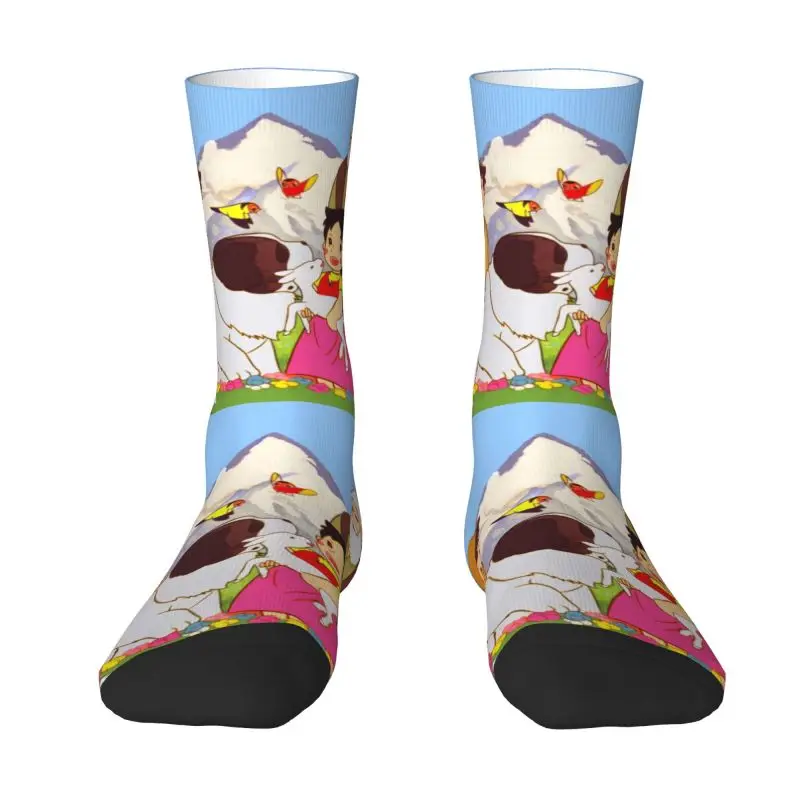Men's Heidi Peter And Grandpa Together Dress Socks Unisex Warm Breathbale 3D Printing Alps Mountain Goat Cartoons Crew Socks
Men's Heidi Peter And Grandpa Together Dress Socks Unisex Warm Breathbale 3D Printing Alps Mountain Goat Cartoons Crew Socks