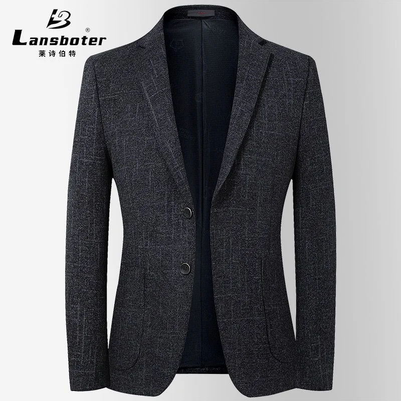 Woolen Suit Men's Autumn and Winter New Korean Elastic Casual Small Slim Fashion Top 
Woolen Suit Men's Autumn and Winter New Korean Elastic Casual Small Slim Fashion Top