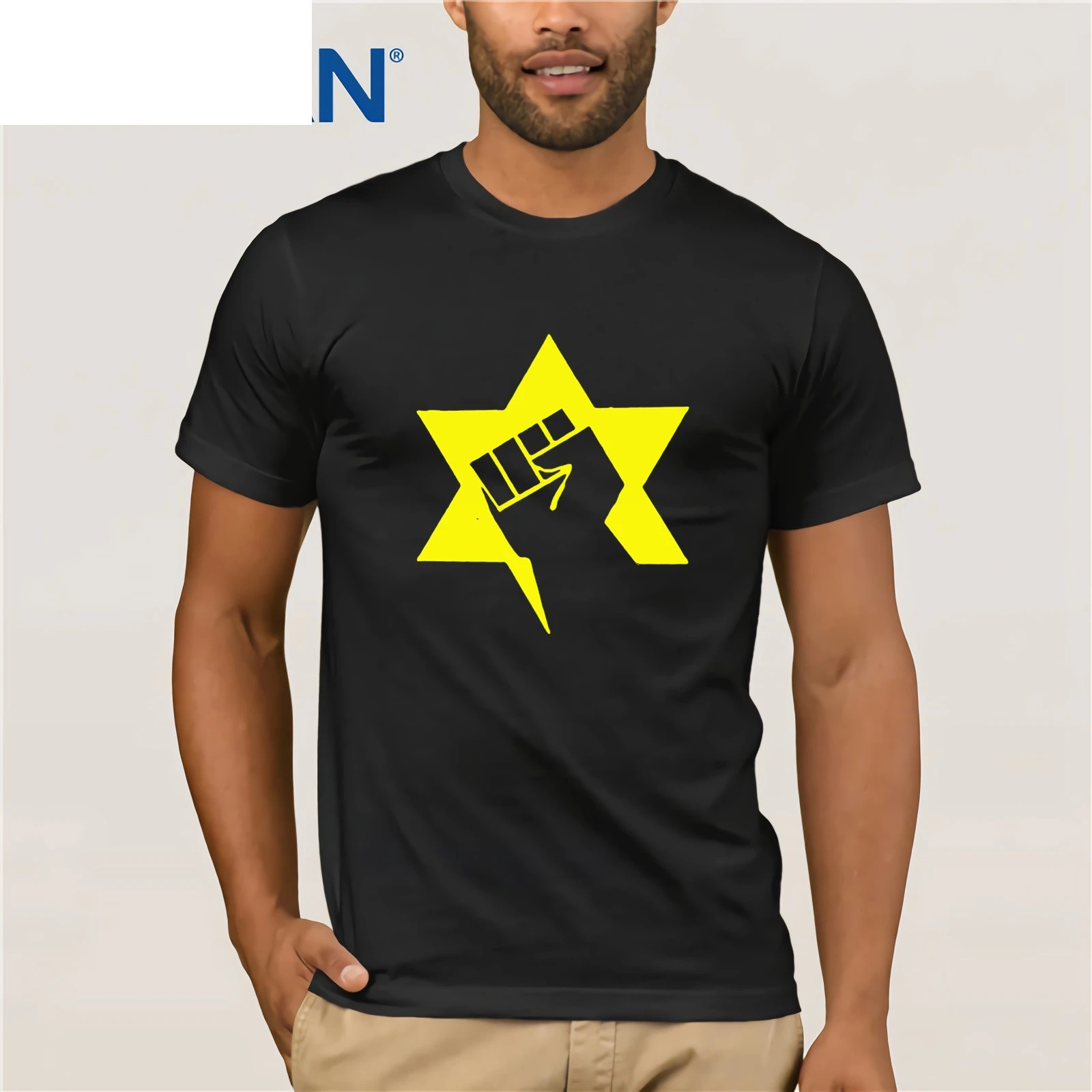 Oversized t-shirt Fashion Summer Style Shirt Kach Movement Israel Front And Back T-Shirt Tee Shirt
Oversized t-shirt Fashion Summer Style Shirt Kach Movement Israel Front And Back T-Shirt Tee Shirt