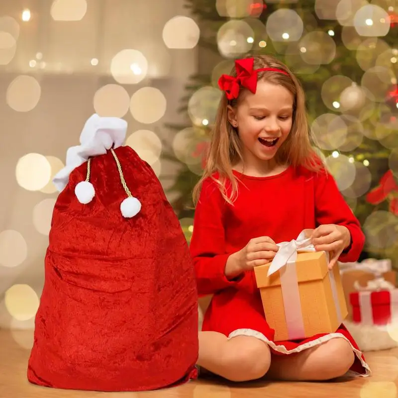 Christmas Santa Bag High Quality Material Red Design Exquisite Super Soft Christmas Santa Bag For Home Playing Santa Present Toy
Christmas Santa Bag High Quality Material Red Design Exquisite Super Soft Christmas Santa Bag For Home Playing Santa Present Toy