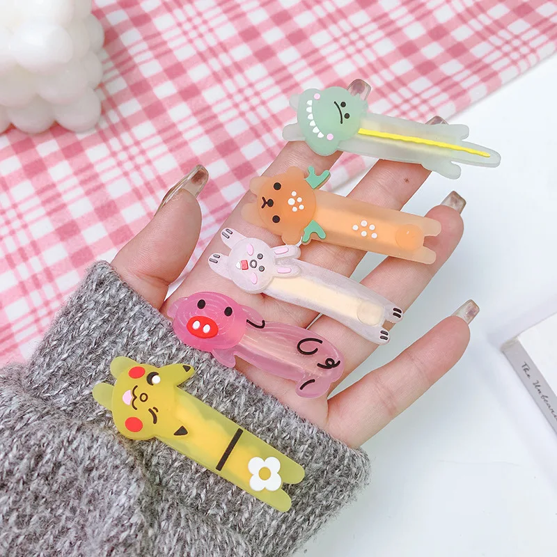 Kids Girls Cartoon Hairclip No Bend Crease Hairpin Makeup Clip Seamless Barrettes Salon Styling Fixed Accessories
Kids Girls Cartoon Hairclip No Bend Crease Hairpin Makeup Clip Seamless Barrettes Salon Styling Fixed Accessories