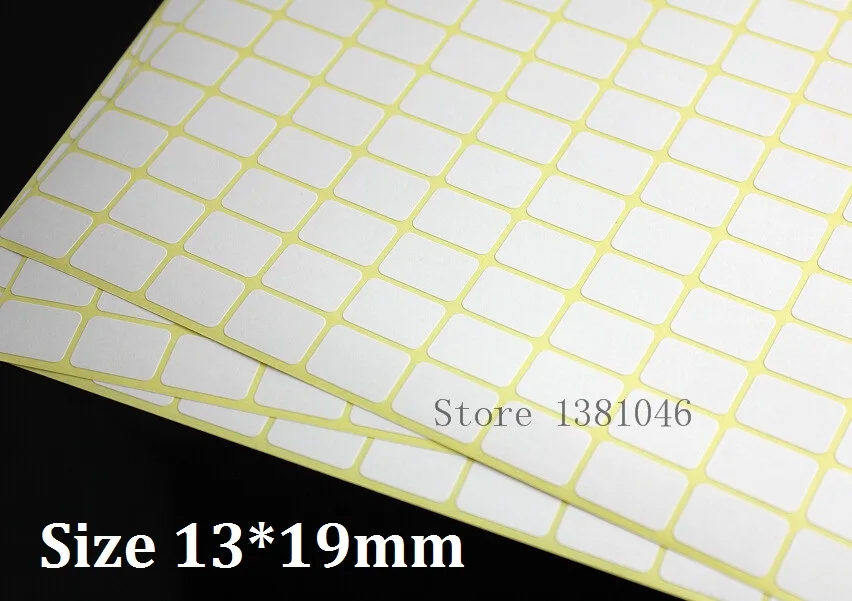 Размер 13*19 мм, белая самоклеящаяся ценовая наклейка, маленькие пустые липкие этикетки-вы выбираете количество
Размер 13*19 мм, белая самоклеящаяся ценовая наклейка, маленькие пустые липкие этикетки-вы выбираете количество