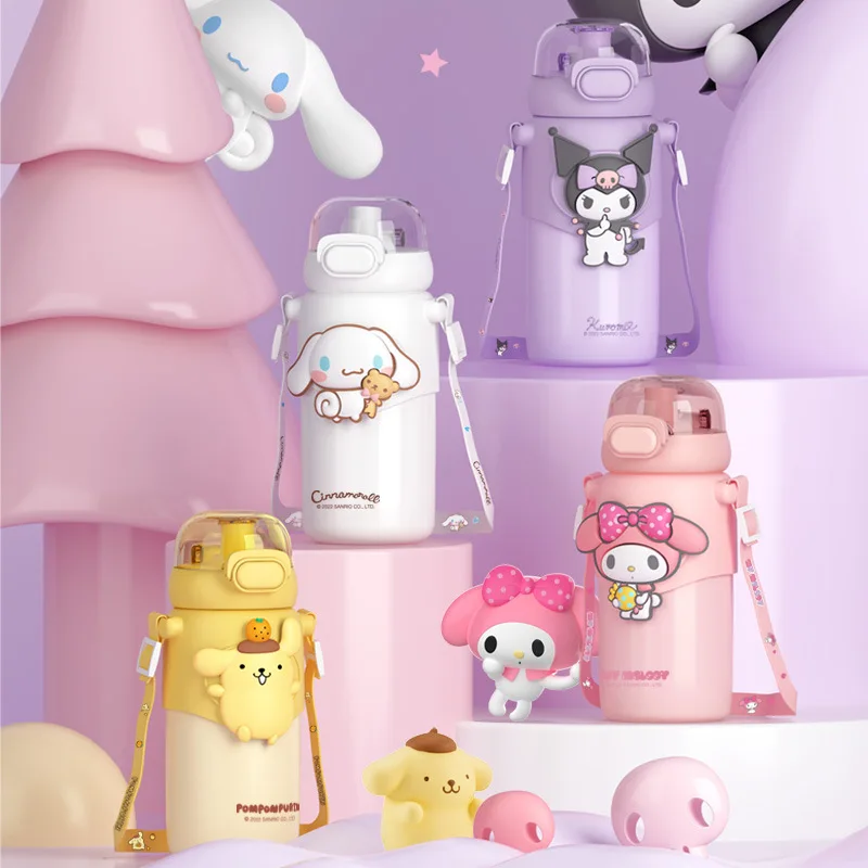 Kawaii Sanrios Kids Stainless Steel Thermos Mug Anime My Melody Kuromi Cinnamoroll Cute Cartoon Straw Thermos Bottle Gift
Kawaii Sanrios Kids Stainless Steel Thermos Mug Anime My Melody Kuromi Cinnamoroll Cute Cartoon Straw Thermos Bottle Gift