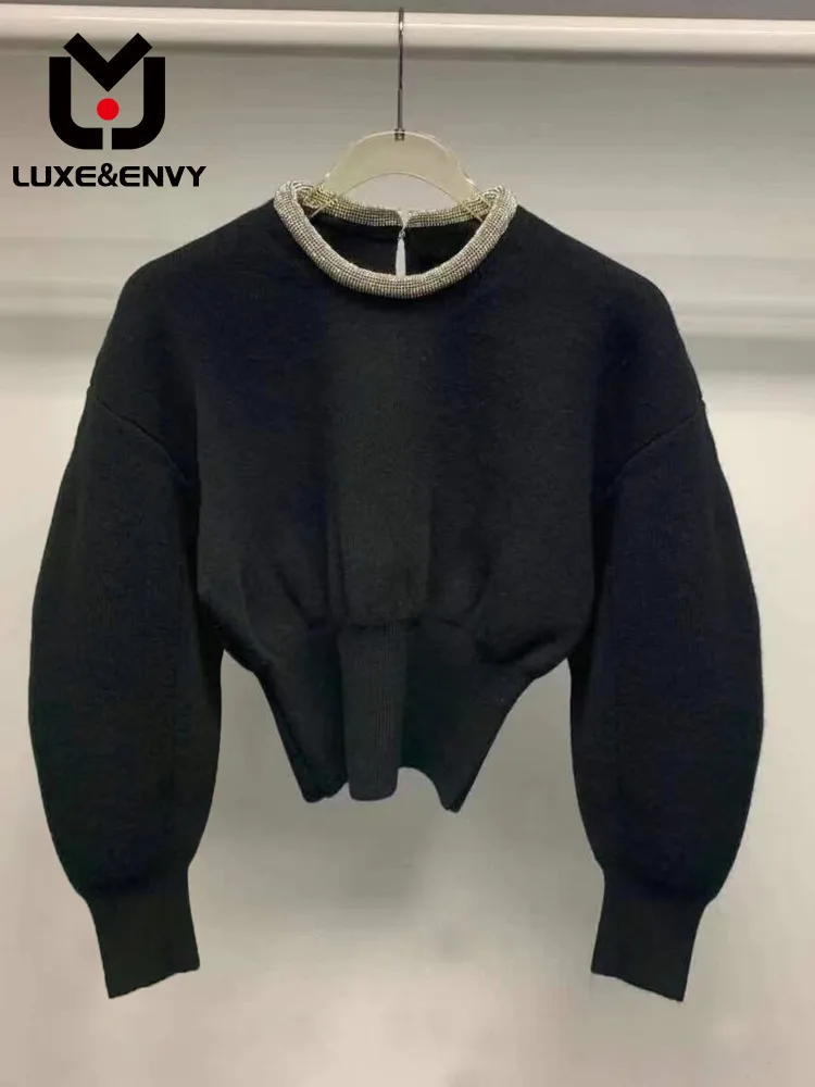 LUXE&ENVY New Women's Short Fit Women's Sweater 2023 Women's Knitwear Autumn And Winter
LUXE&ENVY New Women's Short Fit Women's Sweater 2023 Women's Knitwear Autumn And Winter