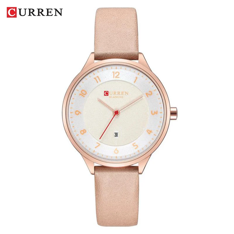 CURREN Brand Luxury Women Watches Ladies Wristwatch Ultra thin Quartz Leather Watch Woman Rose Gold Quartz-watch Clock
CURREN Brand Luxury Women Watches Ladies Wristwatch Ultra thin Quartz Leather Watch Woman Rose Gold Quartz-watch Clock