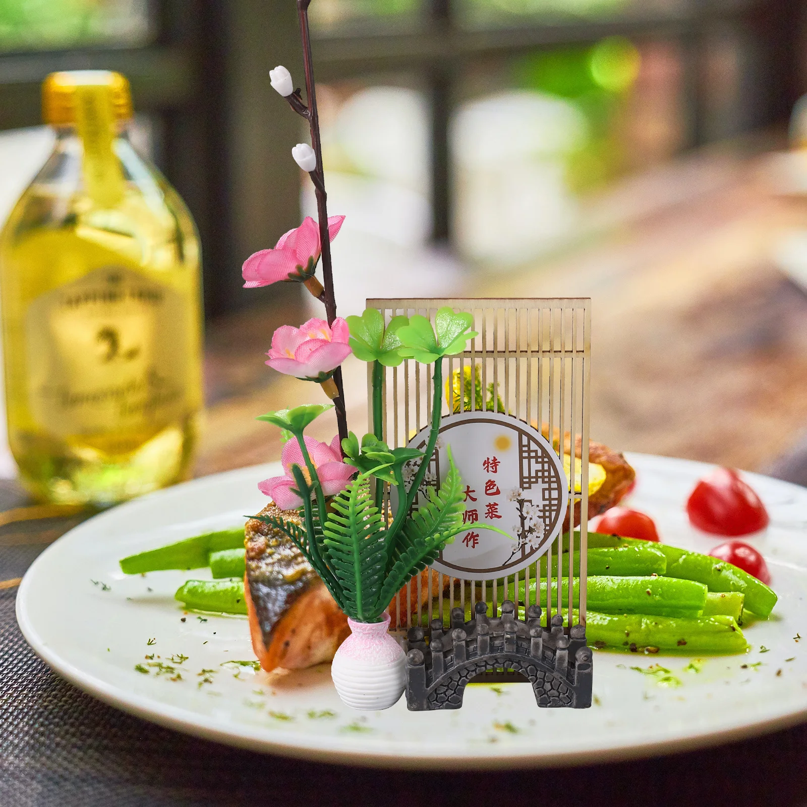Plant Bride Outdoor Artificial Plants Sushi Artistic Flower Ornament Wood Cold Dish Decor
Plant Bride Outdoor Artificial Plants Sushi Artistic Flower Ornament Wood Cold Dish Decor