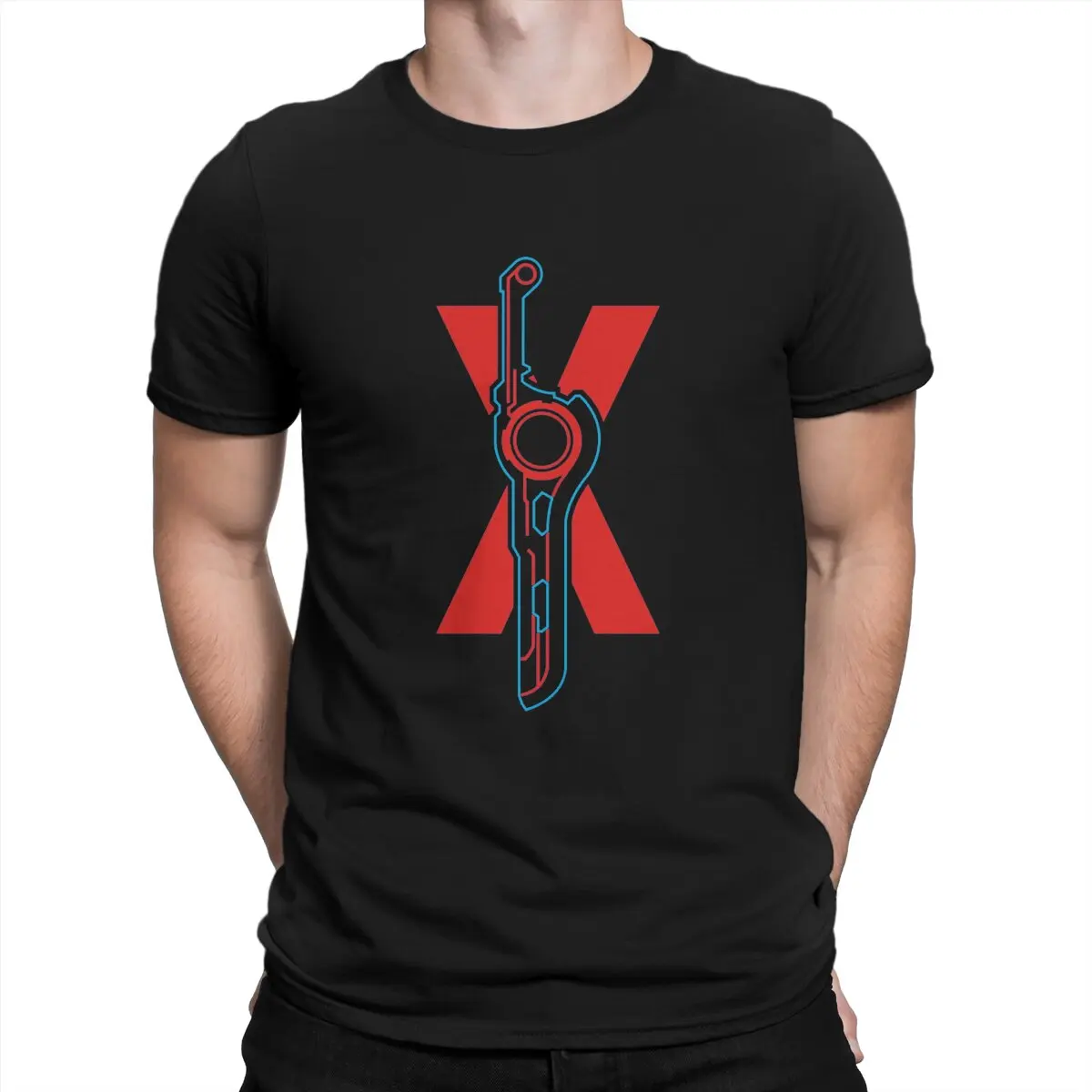 Leisure Monado Sword T-Shirt for Men Round Collar Pure Cotton T Shirt Xenoblade Chronicles Tee Shirt Birthday Present Tops
Leisure Monado Sword T-Shirt for Men Round Collar Pure Cotton T Shirt Xenoblade Chronicles Tee Shirt Birthday Present Tops