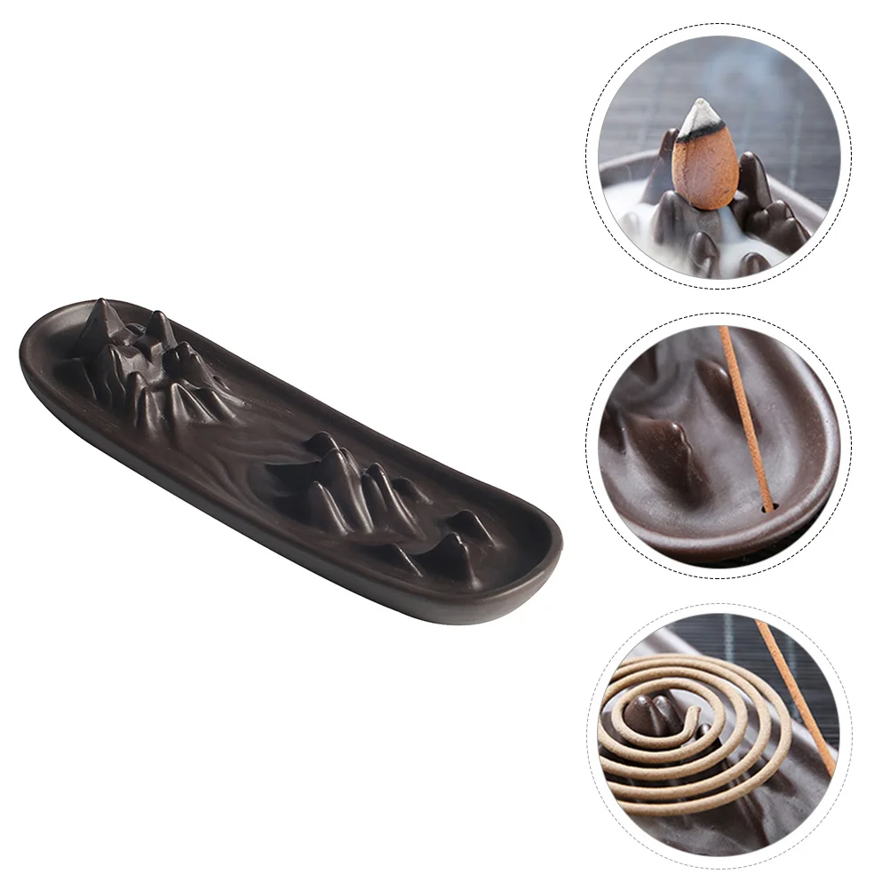 1 Pc Back-flow Incense Burner Incense Holder Tabletop Decoration Aroma Furnace
1 Pc Back-flow Incense Burner Incense Holder Tabletop Decoration Aroma Furnace