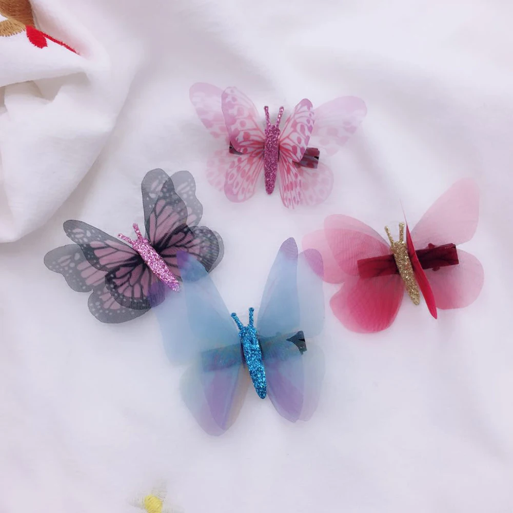 2 Pcs New 3D Butterfly Baby Girl Hairpin Colorful Headwear Hair Clip Party Dress Silk Bow Barrettes Hair Grips Hair Accessories
2 Pcs New 3D Butterfly Baby Girl Hairpin Colorful Headwear Hair Clip Party Dress Silk Bow Barrettes Hair Grips Hair Accessories