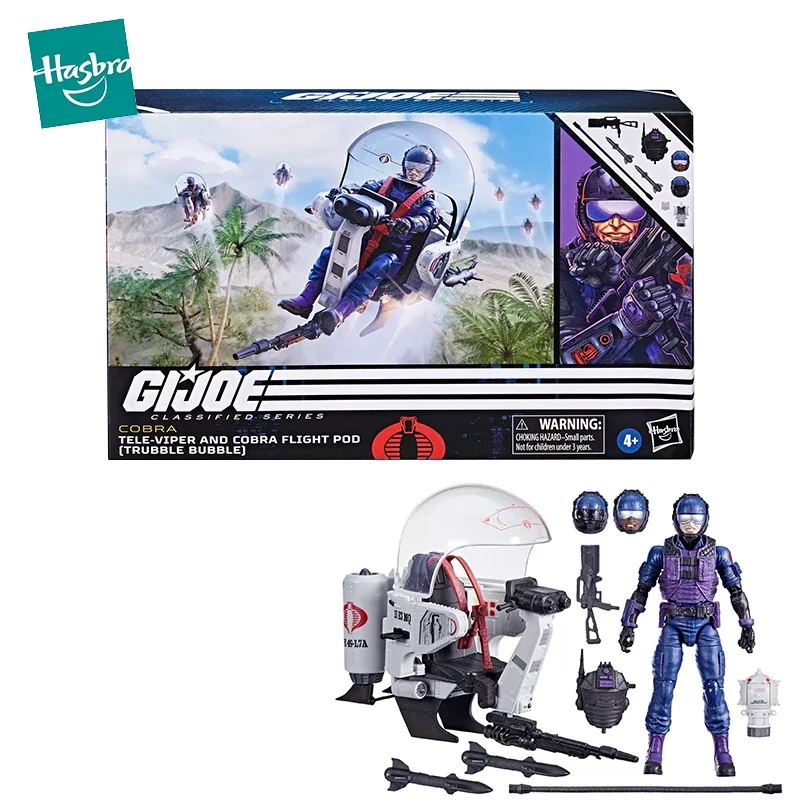 Hasbro G.I. JOE Classified Series Action Figure Tele-Viper and Cobra Flight Pod Anime Model Toys for Boys Collection Kids Gift 
Hasbro G.I. JOE Classified Series Action Figure Tele-Viper and Cobra Flight Pod Anime Model Toys for Boys Collection Kids Gift