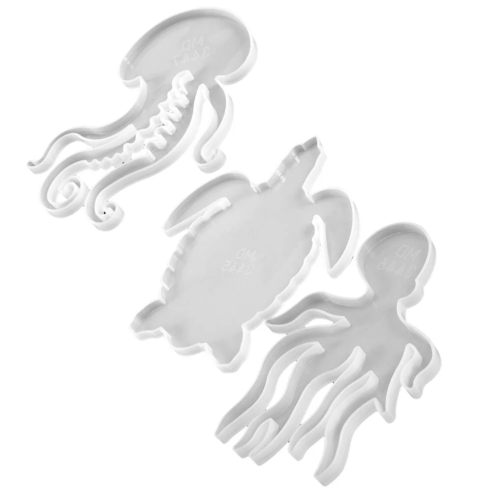 3Pcs Crafting Silicone Mold Marine Animal Casting Mold DIY Silicone Mold Washable Silicone Mold
3Pcs Crafting Silicone Mold Marine Animal Casting Mold DIY Silicone Mold Washable Silicone Mold