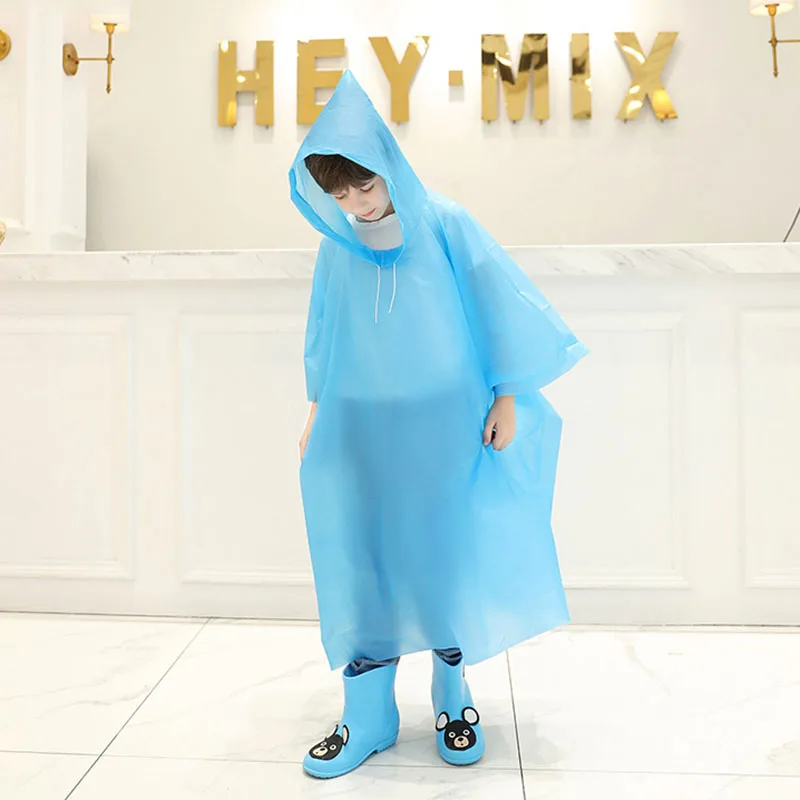 Disposable Rainwear Children's Raincoat Thickened Fashionable Student Raincoat Kids Waterproof Poncho Outdoors
Disposable Rainwear Children's Raincoat Thickened Fashionable Student Raincoat Kids Waterproof Poncho Outdoors