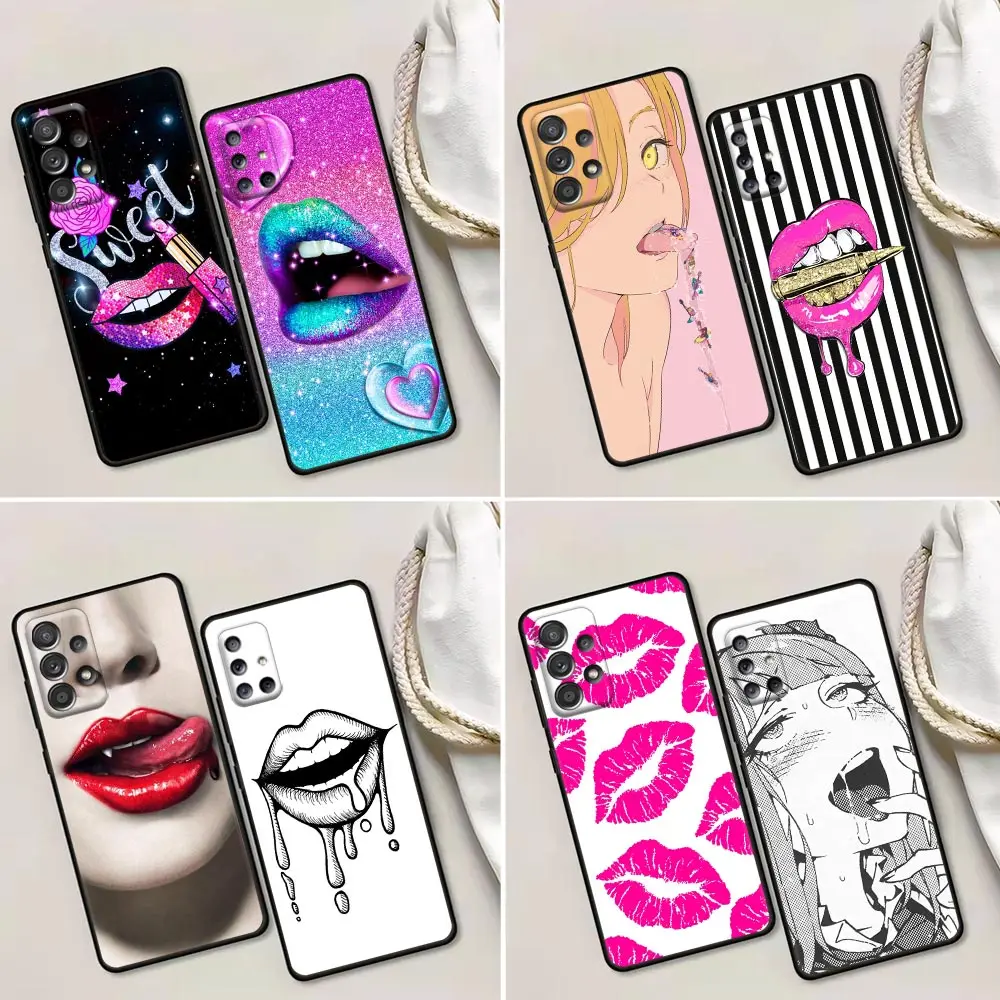 Phone Case For Samsung Galaxy A32 A33 A31 A23 A22 A21S A13 A12 A11 A03 A02 A01 5G Cases Cover Sexy Lady Red Lips lipstick Girls
Phone Case For Samsung Galaxy A32 A33 A31 A23 A22 A21S A13 A12 A11 A03 A02 A01 5G Cases Cover Sexy Lady Red Lips lipstick Girls