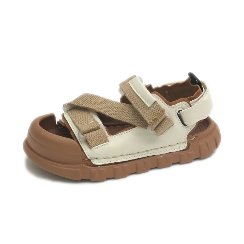 Beach Kids Summer Shoes Patchwork Non Slip Sport Sandals For Boys Girls Hook Loop Soft Sole Barefoot Toddler Children Sandals
Beach Kids Summer Shoes Patchwork Non Slip Sport Sandals For Boys Girls Hook Loop Soft Sole Barefoot Toddler Children Sandals