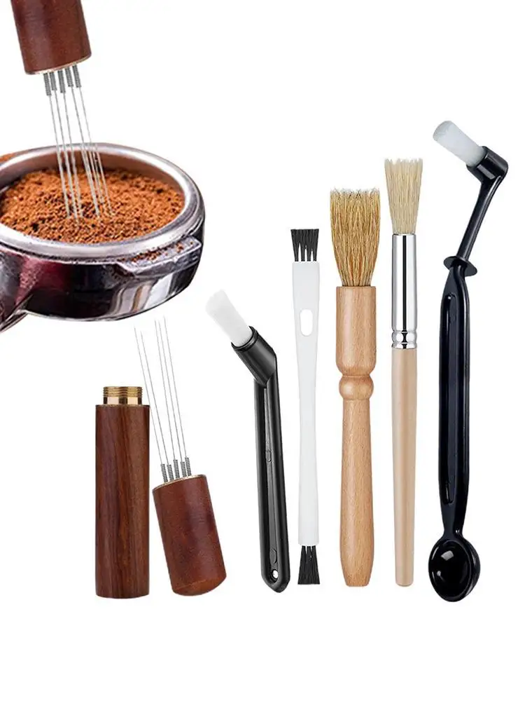 6Pcs/set Coffee Cleaning Brush Coffee Machine Cleaning Set Coffee Grinder Brush Nylon Espresso Brush Coffee Cleaning Tool
6Pcs/set Coffee Cleaning Brush Coffee Machine Cleaning Set Coffee Grinder Brush Nylon Espresso Brush Coffee Cleaning Tool