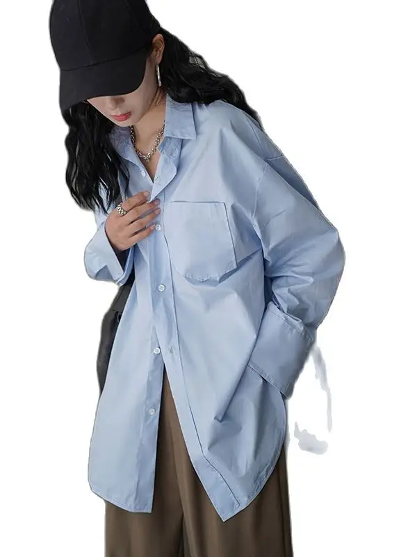 blusas mujer de moda 2022 loose blue shirt long sleeves wear shirt tops design elegantes free shipping items clothes for women
blusas mujer de moda 2022 loose blue shirt long sleeves wear shirt tops design elegantes free shipping items clothes for women