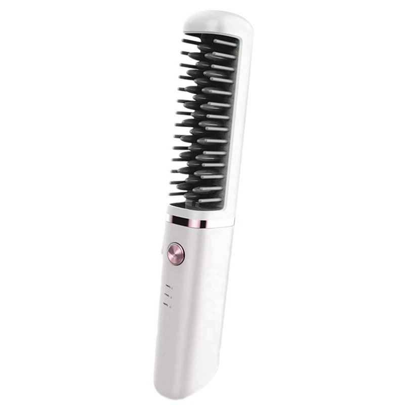 Multifunctional Hot Air Combs Cordless Hair Straightener Comb Usbrechargeable Cordless Heat Hair Brush Hair Curler
Multifunctional Hot Air Combs Cordless Hair Straightener Comb Usbrechargeable Cordless Heat Hair Brush Hair Curler