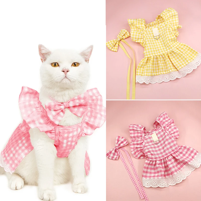 Summer Dog Skirt Cute Pink Plaid Rose Bubble Skirt Lace Short Dog Clothes Puppy Vest Cat Clothes Chihuahua Yorkshire Clothing
Summer Dog Skirt Cute Pink Plaid Rose Bubble Skirt Lace Short Dog Clothes Puppy Vest Cat Clothes Chihuahua Yorkshire Clothing