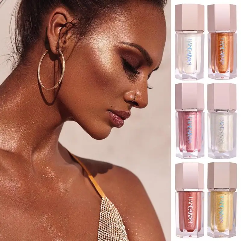 Liquid Highlight Face Highlighter Smooth Glitter Stick Non-Greasy Face Highlighter For Body Shimmer Face Body Natural Glow
Liquid Highlight Face Highlighter Smooth Glitter Stick Non-Greasy Face Highlighter For Body Shimmer Face Body Natural Glow