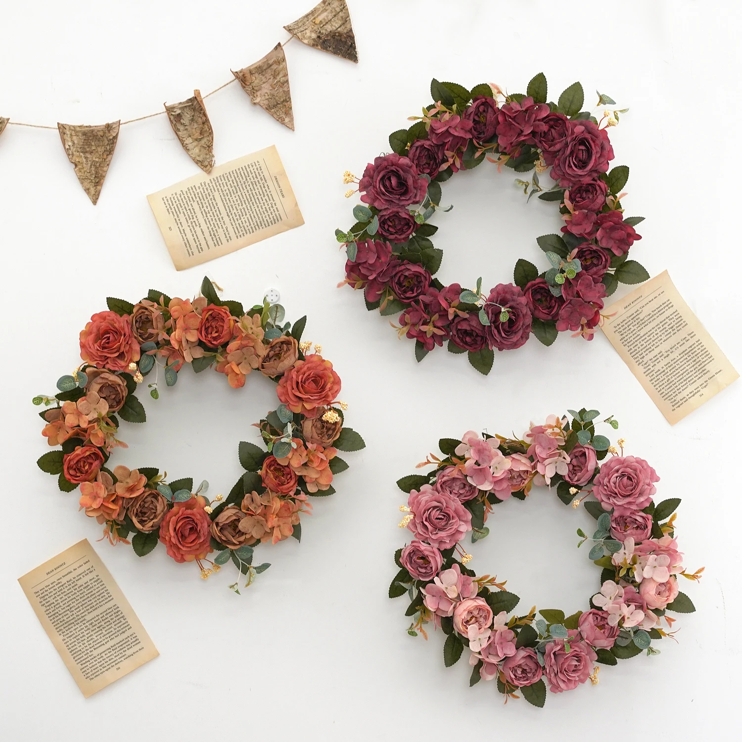 Home Decor Rose Garland of Artificial Flowers Peony Wreath Hydrangea Wedding Christmas Hawaiian Party Decorations Festive Garden
Home Decor Rose Garland of Artificial Flowers Peony Wreath Hydrangea Wedding Christmas Hawaiian Party Decorations Festive Garden