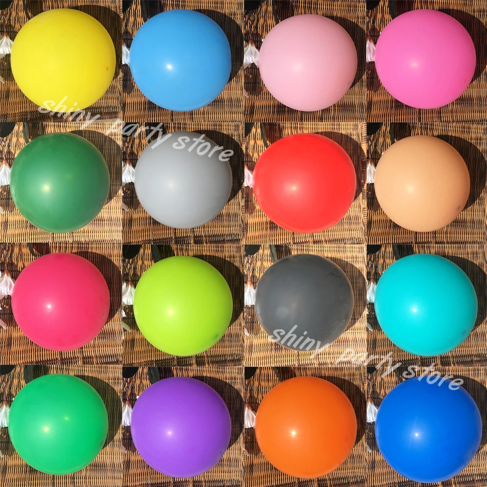 NEW Standard Color Round Balloon 5-36inch Colorful High Texture Latex Ballons Baby Birthday Party Wedding Background Decoration 
NEW Standard Color Round Balloon 5-36inch Colorful High Texture Latex Ballons Baby Birthday Party Wedding Background Decoration