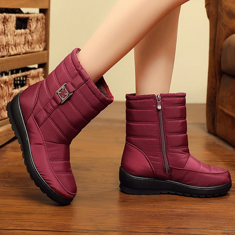 Snow Women Boots Plus Size Women's Boots Waterproof Ladies Shoes Keep Warm Shoes Woman New Plush Winter Shoes Botas Mujer
Snow Women Boots Plus Size Women's Boots Waterproof Ladies Shoes Keep Warm Shoes Woman New Plush Winter Shoes Botas Mujer