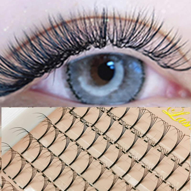 12 Rows Premade Volume Fans Eyelash Extension Korean Soft Natural Mink Silk Fluffy Lashes Wholesale Items For Business Makeup
12 Rows Premade Volume Fans Eyelash Extension Korean Soft Natural Mink Silk Fluffy Lashes Wholesale Items For Business Makeup