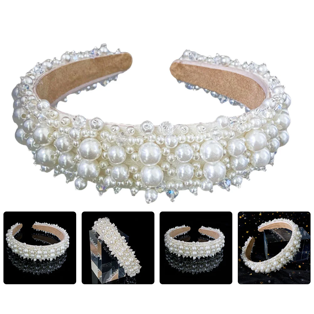Headdress Wedding Hair Bride Bridal Headband Accessory Hoop Clasp Photo Props Headwear Party
Headdress Wedding Hair Bride Bridal Headband Accessory Hoop Clasp Photo Props Headwear Party