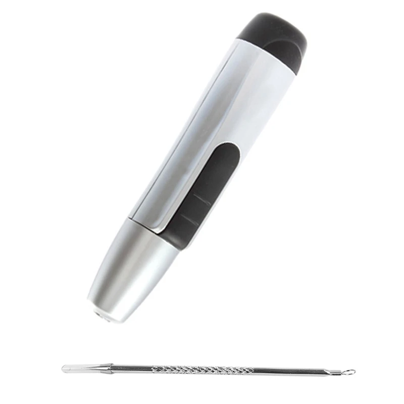 Travel Electric Wet/Dry Nose Ear Facial Face Hair Removal & Blackhead Remover Cleaner Tool Acne Blemish Needle Pimple
Travel Electric Wet/Dry Nose Ear Facial Face Hair Removal & Blackhead Remover Cleaner Tool Acne Blemish Needle Pimple