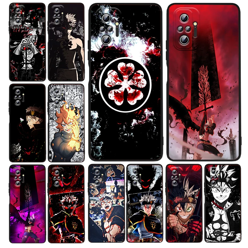 Hot Anime Black Clover Silicone Cover For Xiaomi Redmi Note 11E 11S 11 11T 10 10S 9 9T 9S 8 8T Pro 5G 7 5 Black Phone Case
Hot Anime Black Clover Silicone Cover For Xiaomi Redmi Note 11E 11S 11 11T 10 10S 9 9T 9S 8 8T Pro 5G 7 5 Black Phone Case